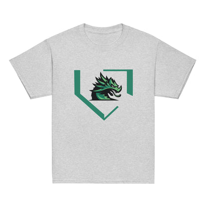 Classic | Youth T Shirt | John Cooper Baseball | Dragon Home Logo