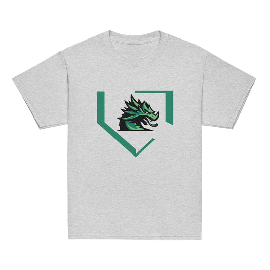 Classic | Youth T Shirt | John Cooper Baseball | Dragon Home Logo