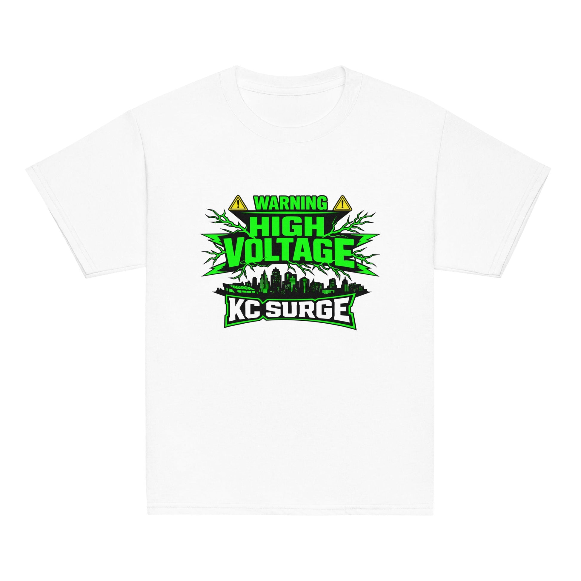 Classic | Youth T Shirt | Kansas City Surge | High Voltage Logo