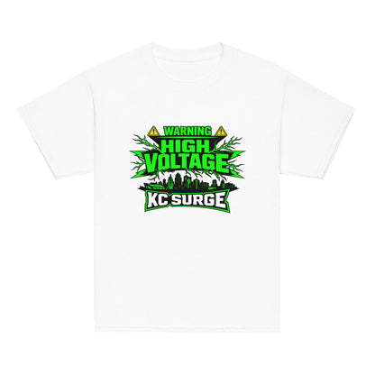 Classic | Youth T Shirt | Kansas City Surge | High Voltage Logo