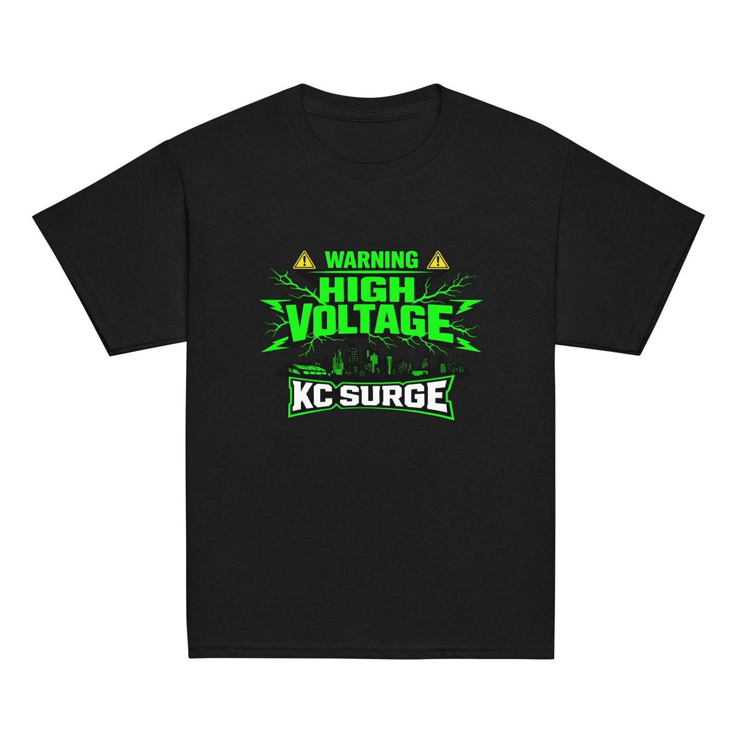 Classic | Youth T Shirt | Kansas City Surge | High Voltage Logo
