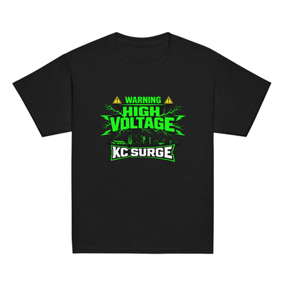 Classic | Youth T Shirt | Kansas City Surge | High Voltage Logo