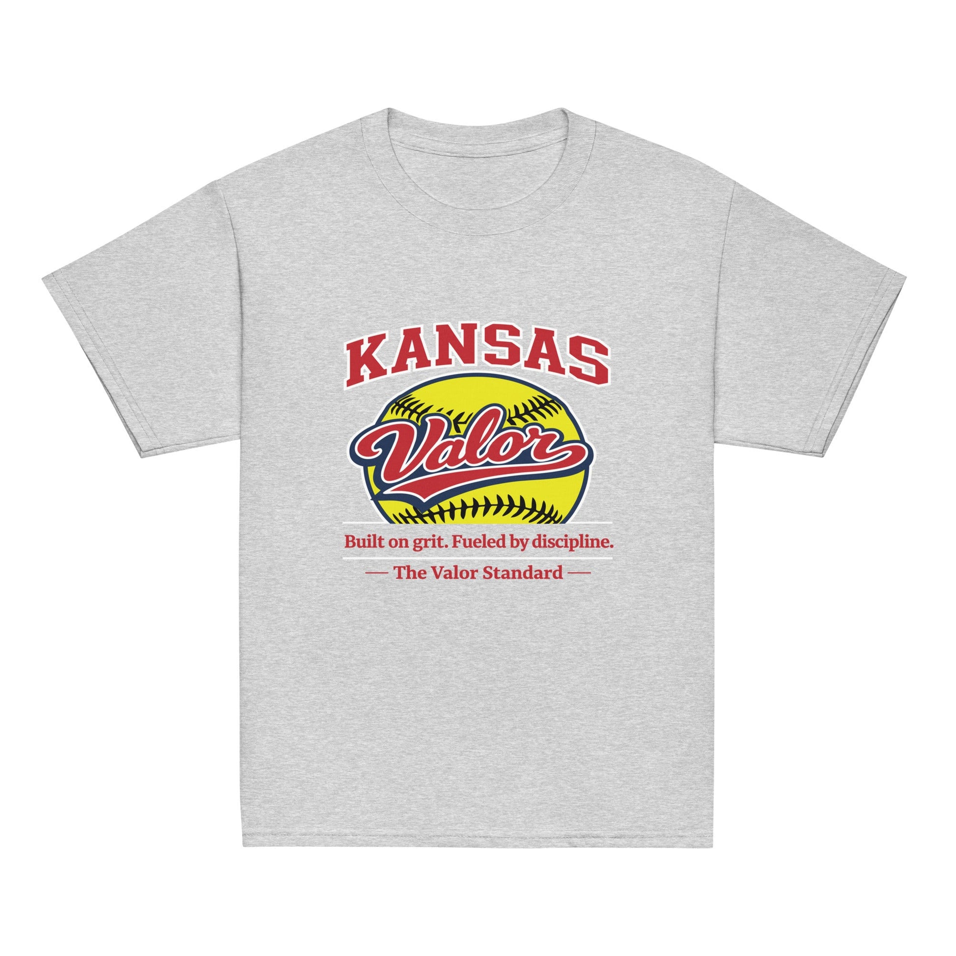 Classic | Youth T Shirt | Kansas Valor Fan Gear | The Standard Logo