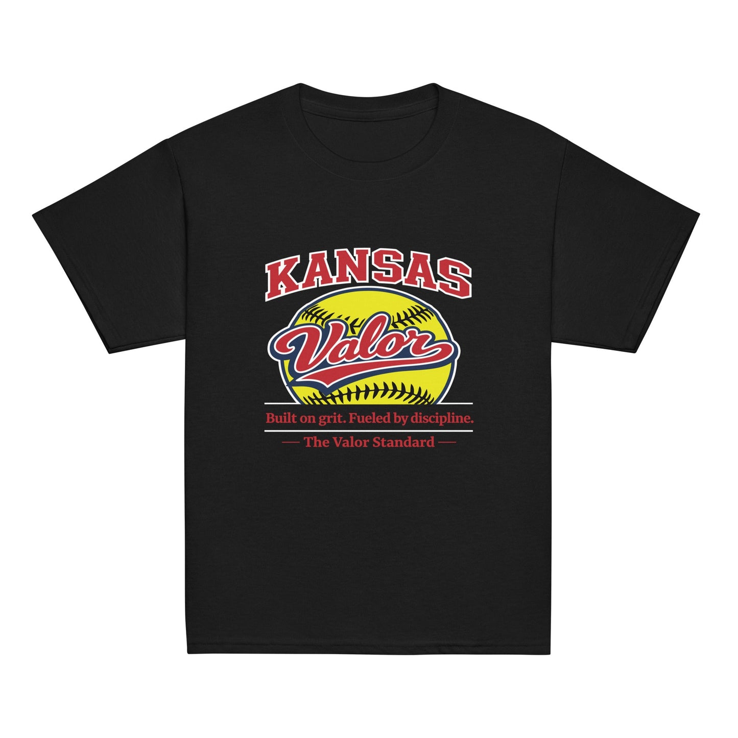 Classic | Youth T Shirt | Kansas Valor Fan Gear | The Standard Logo