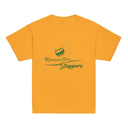 Classic | Youth T Shirt | KC Mighty Marching Steppers | Script Logo