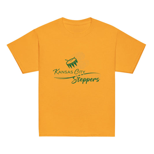 Classic | Youth T Shirt | KC Mighty Marching Steppers | Script Logo