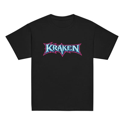 Classic | Youth T Shirt | Kraken Fastpitch | Script Logo