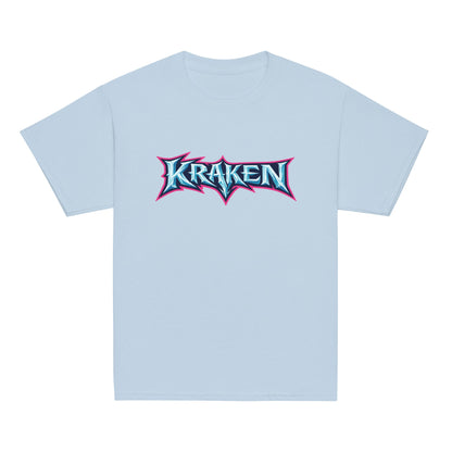 Classic | Youth T Shirt | Kraken Fastpitch | Script Logo