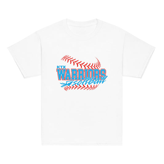 Classic | Youth T Shirt | KTX Warriors | Softball Logo