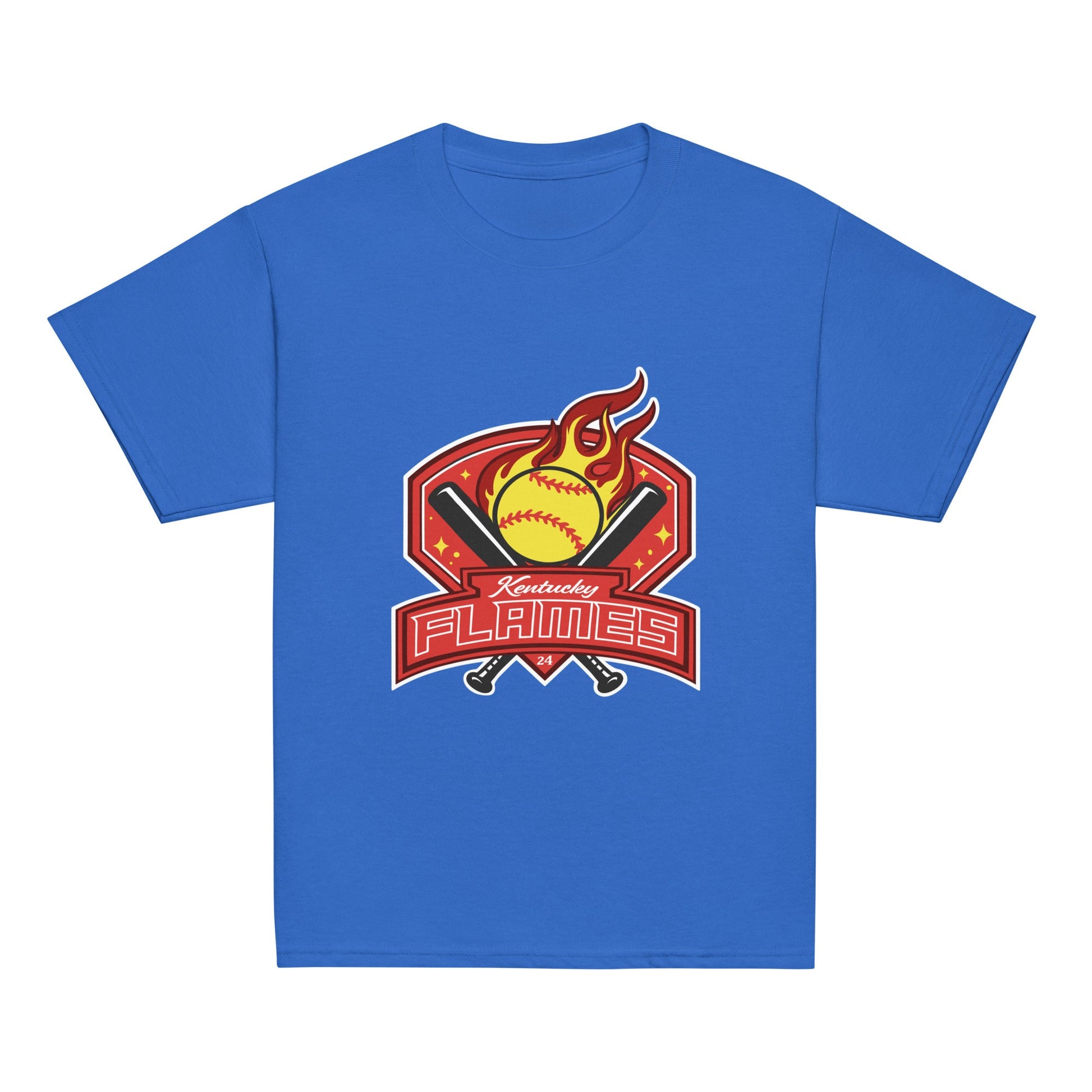 Classic | Youth T Shirt | KY Flames | Emblem Logo