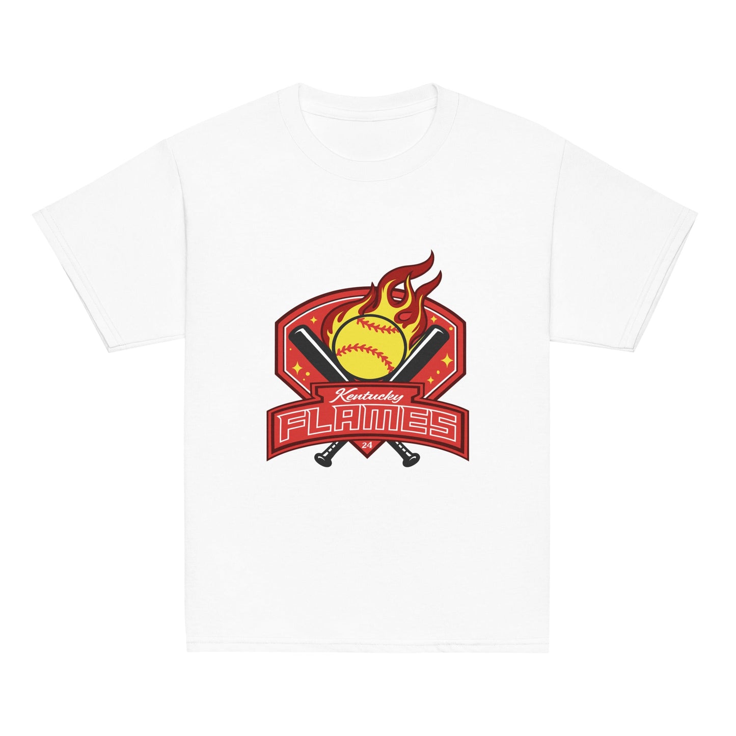 Classic | Youth T Shirt | KY Flames | Emblem Logo