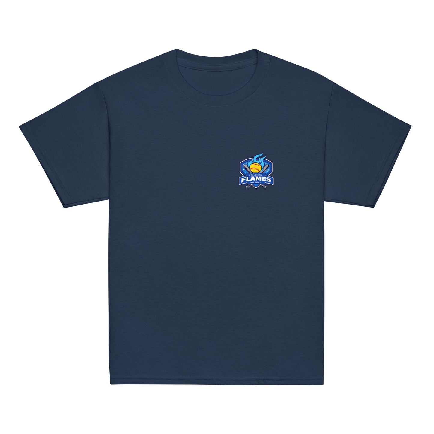 Classic | Youth T Shirt | KY Flames | Shield Logo