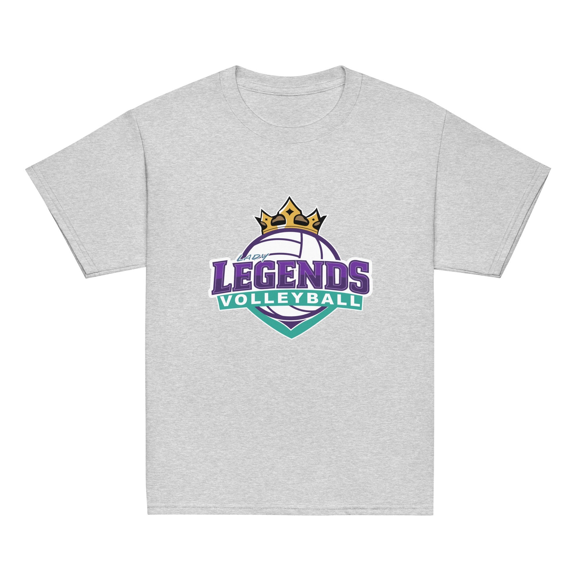 Classic | Youth T Shirt | Lady Legends Volleyball | Crown Logo