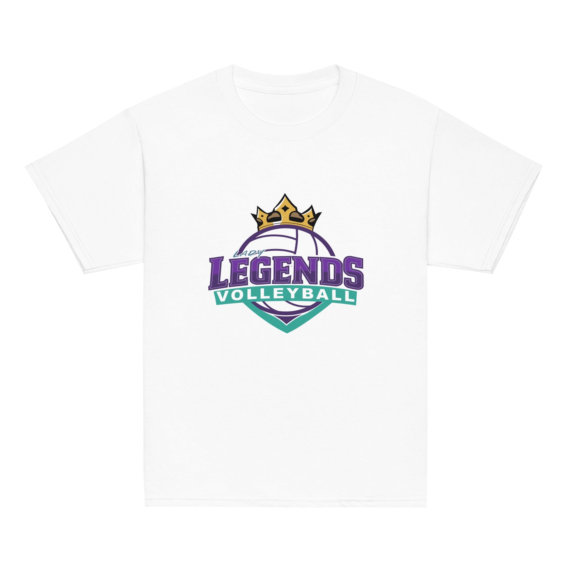 Classic | Youth T Shirt | Lady Legends Volleyball | Crown Logo