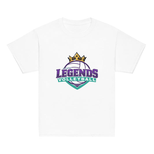 Classic | Youth T Shirt | Lady Legends Volleyball | Crown Logo