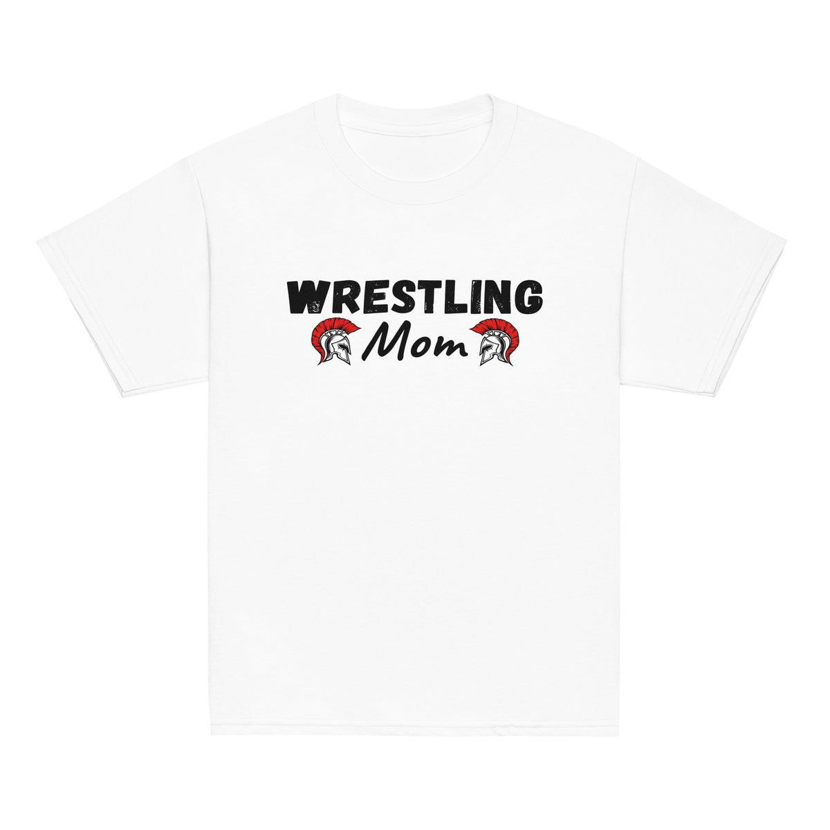 Classic | Youth T Shirt | Lafayette Warrior Youth Wrestling | Mom Emblem Logo