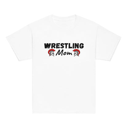 Classic | Youth T Shirt | Lafayette Warrior Youth Wrestling | Mom Emblem Logo