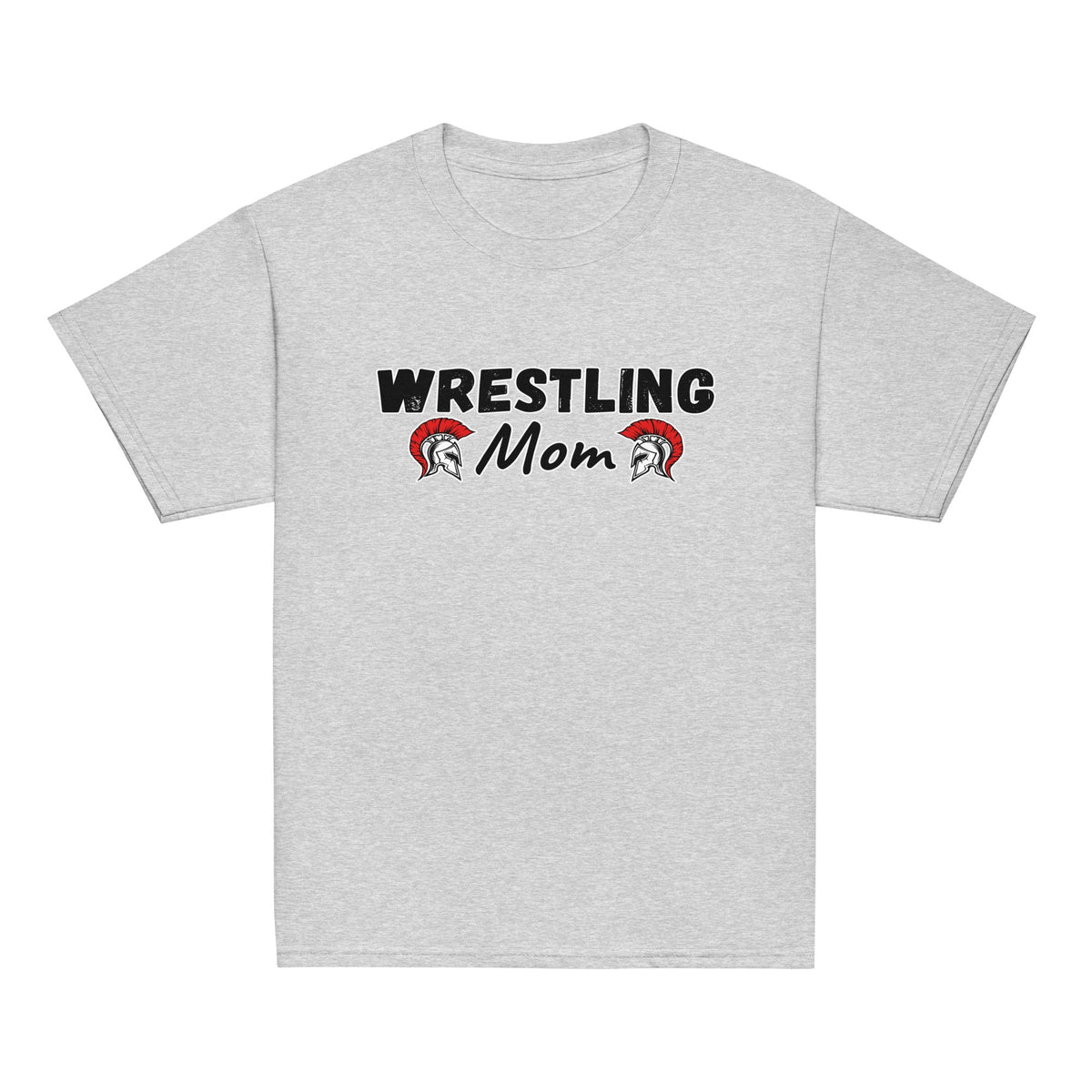 Classic | Youth T Shirt | Lafayette Warrior Youth Wrestling | Mom Emblem Logo