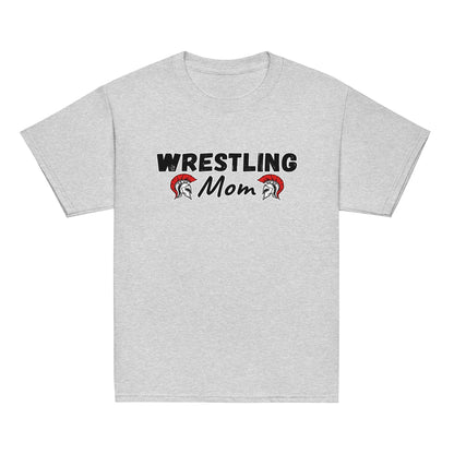 Classic | Youth T Shirt | Lafayette Warrior Youth Wrestling | Mom Emblem Logo