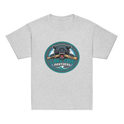 Classic | Youth T Shirt | Lake-Erie Panthers | Badge Logo