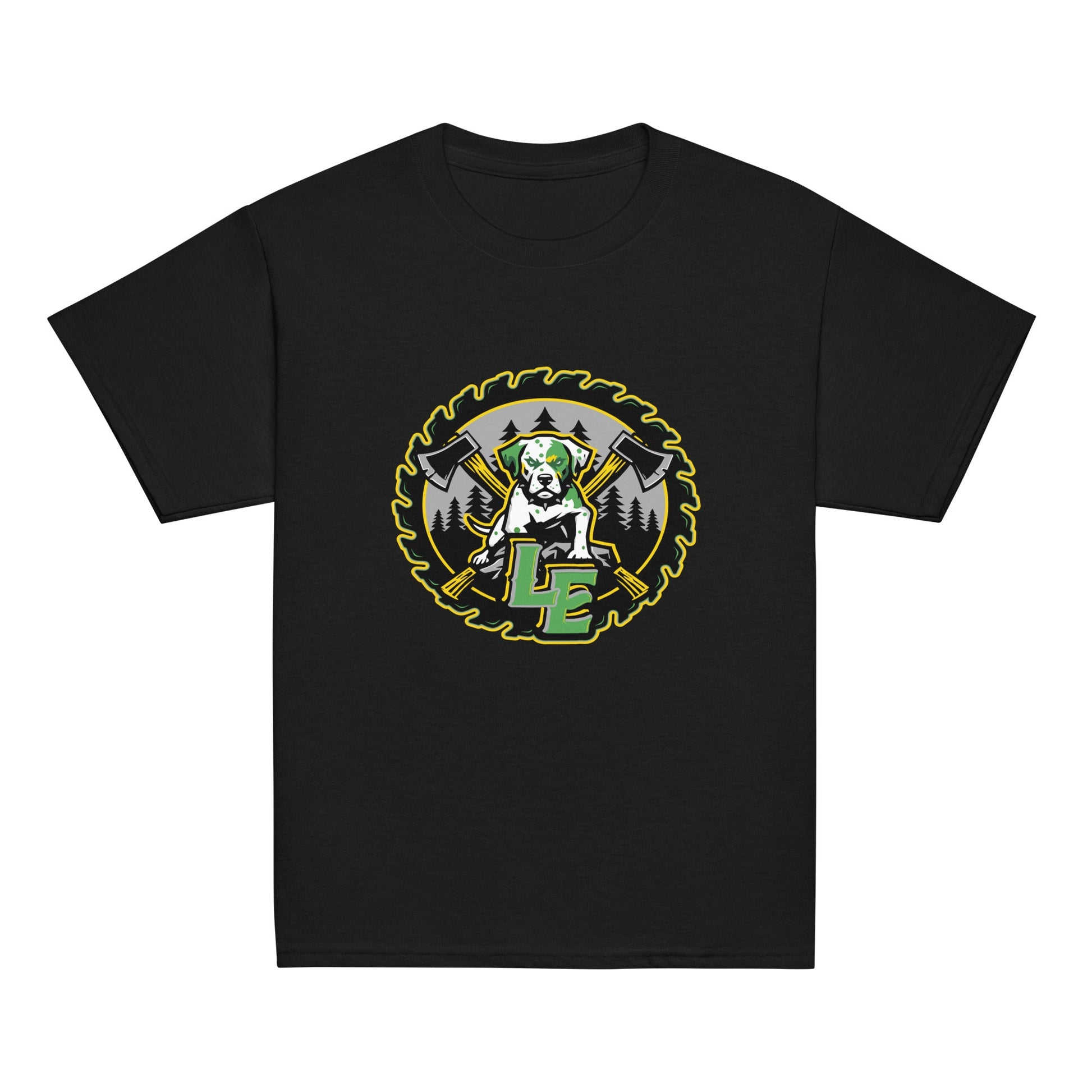 Classic | Youth T Shirt | Lake Erie Power Pines | Saw Logo