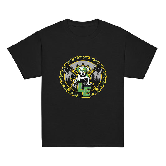 Classic | Youth T Shirt | Lake Erie Power Pines | Saw Logo
