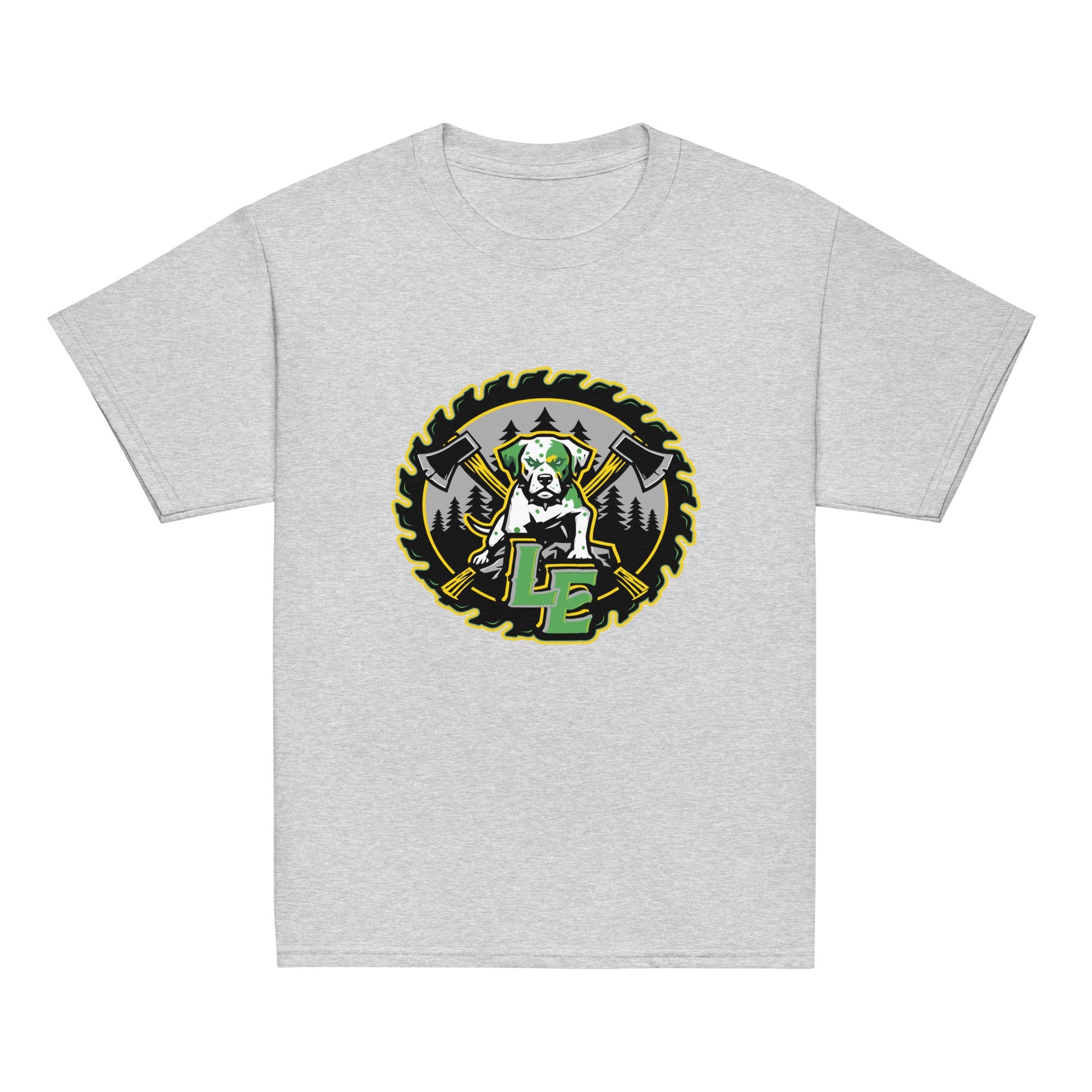 Classic | Youth T Shirt | Lake Erie Power Pines | Saw Logo