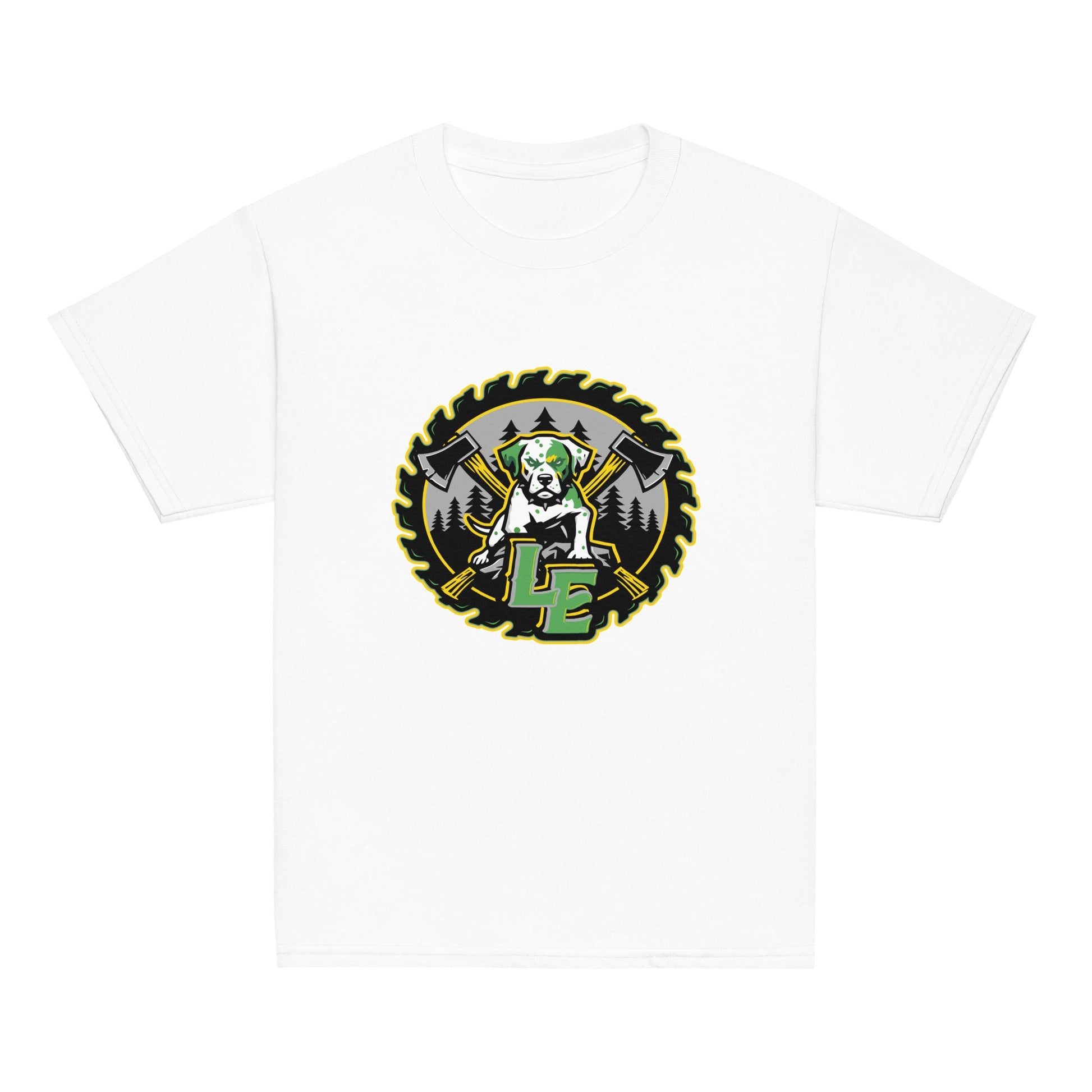 Classic | Youth T Shirt | Lake Erie Power Pines | Saw Logo