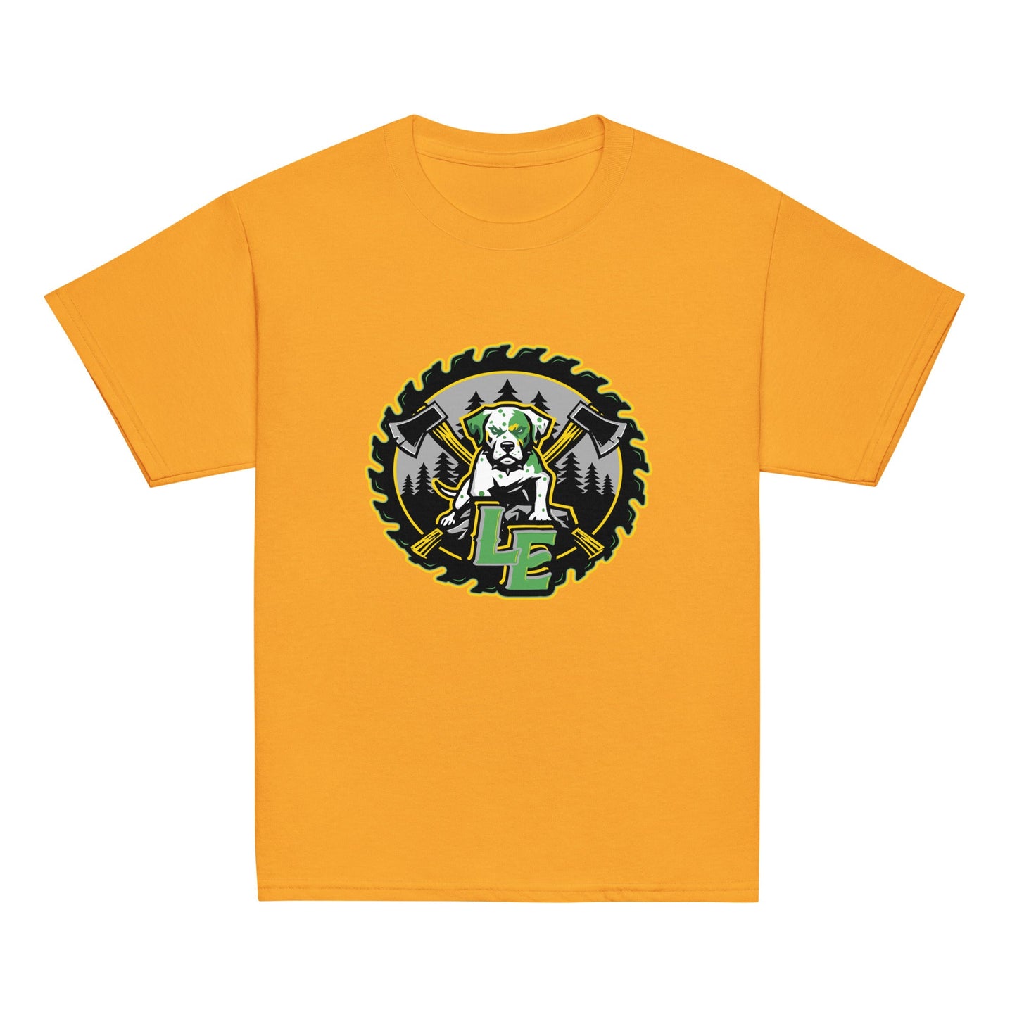 Classic | Youth T Shirt | Lake Erie Power Pines | Saw Logo