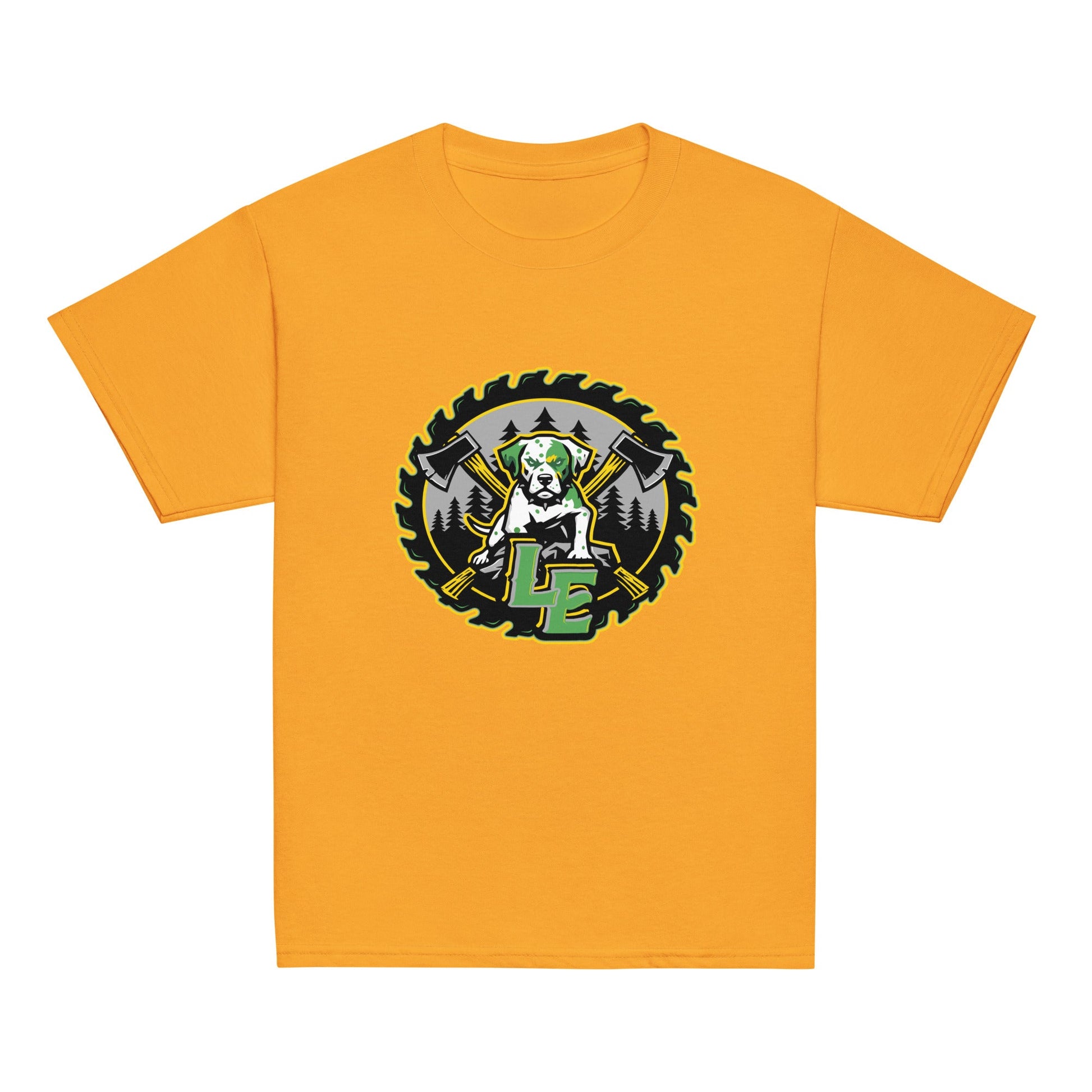 Classic | Youth T Shirt | Lake Erie Power Pines | Saw Logo
