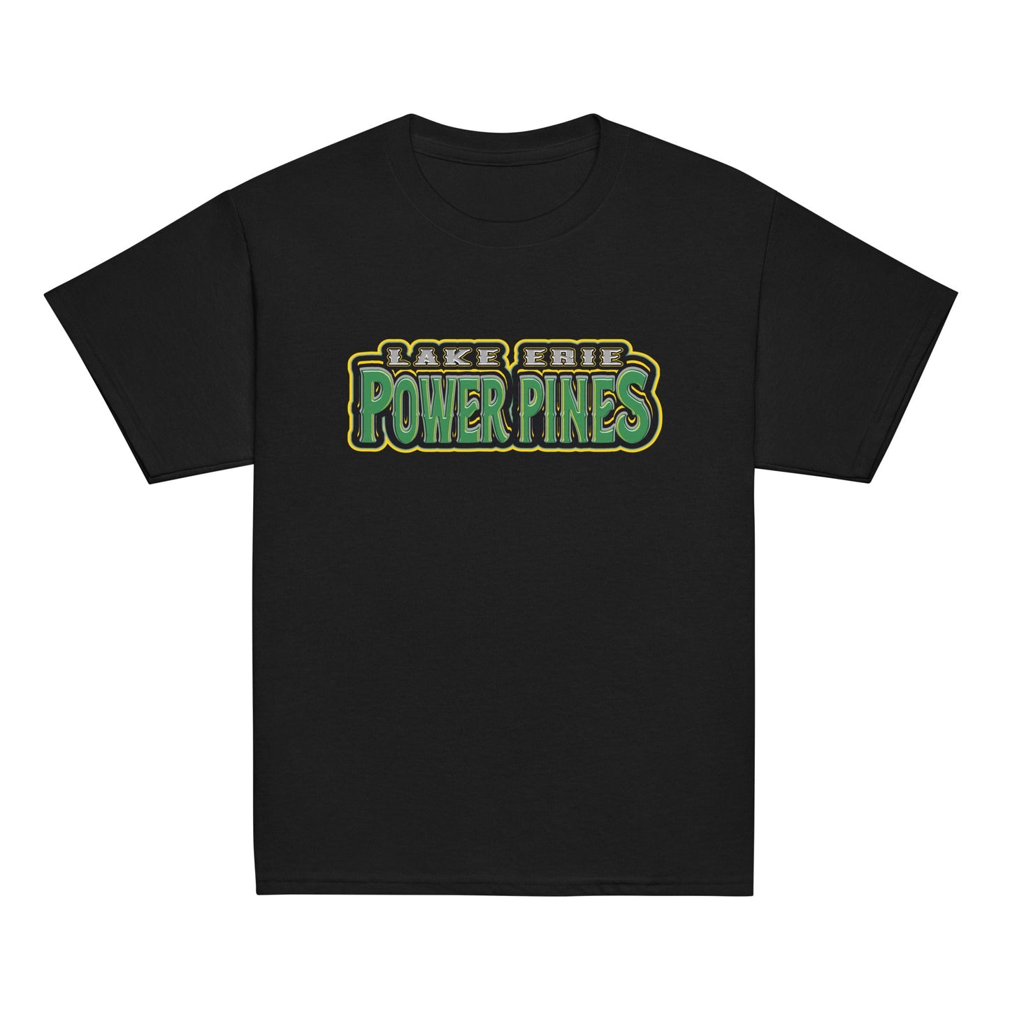 Classic | Youth T Shirt | Lake Erie Power Pines | Script Logo