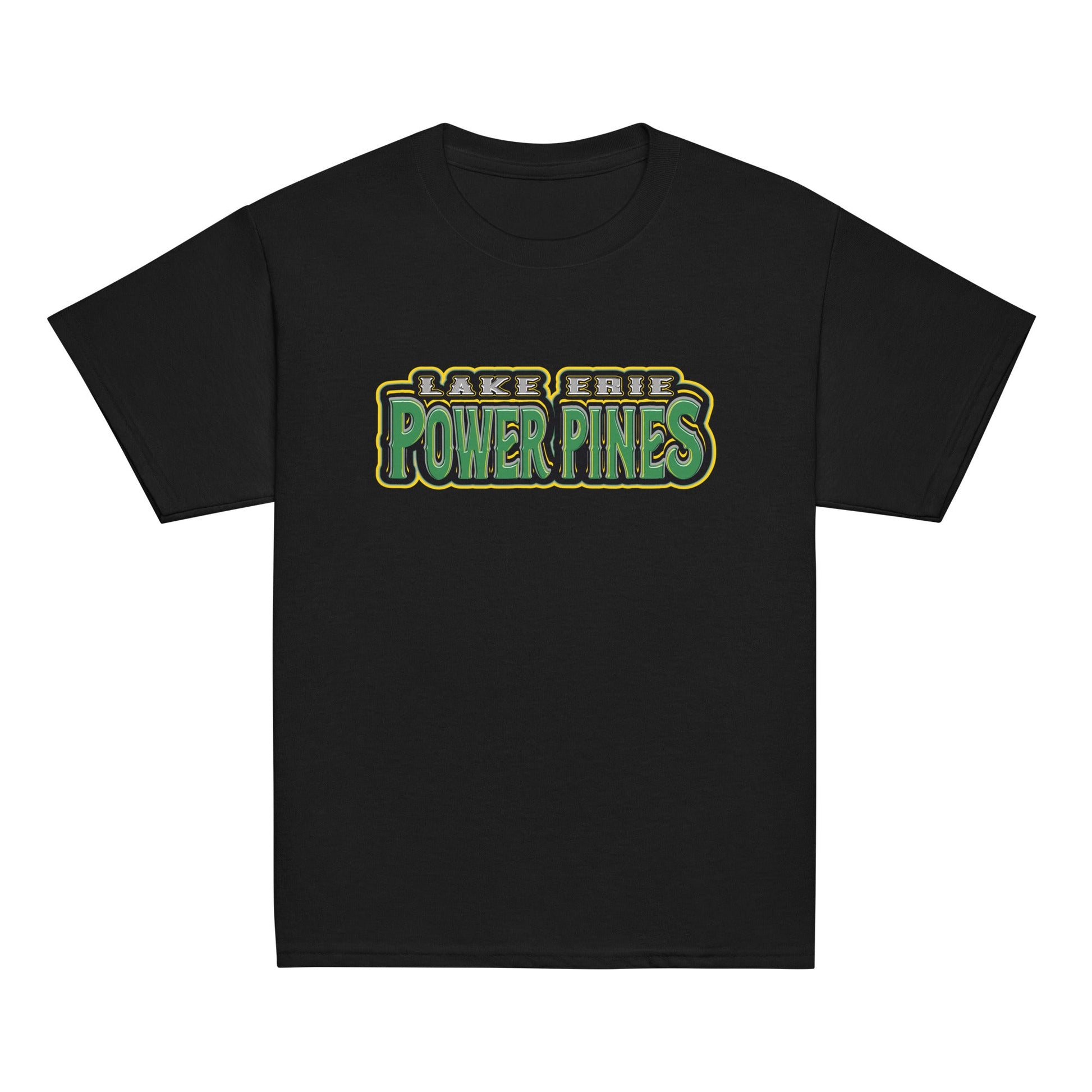 Classic | Youth T Shirt | Lake Erie Power Pines | Script Logo