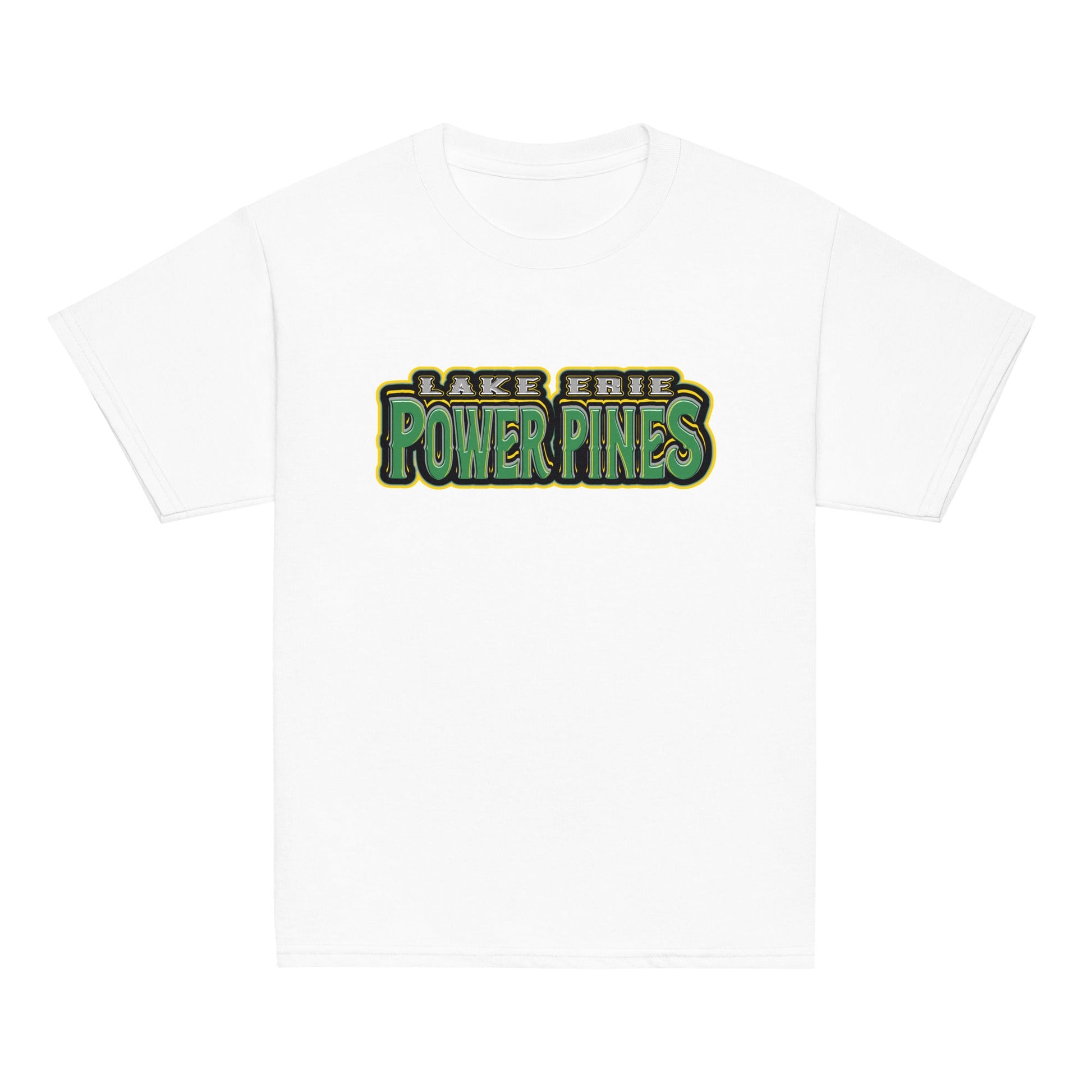 Classic | Youth T Shirt | Lake Erie Power Pines | Script Logo