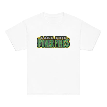 Classic | Youth T Shirt | Lake Erie Power Pines | Script Logo