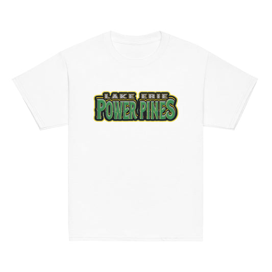 Classic | Youth T Shirt | Lake Erie Power Pines | Script Logo