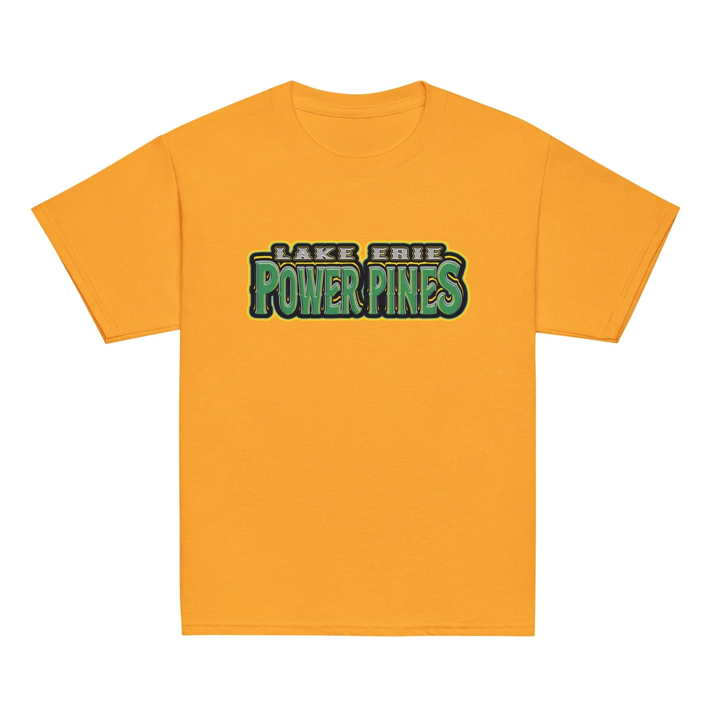 Classic | Youth T Shirt | Lake Erie Power Pines | Script Logo