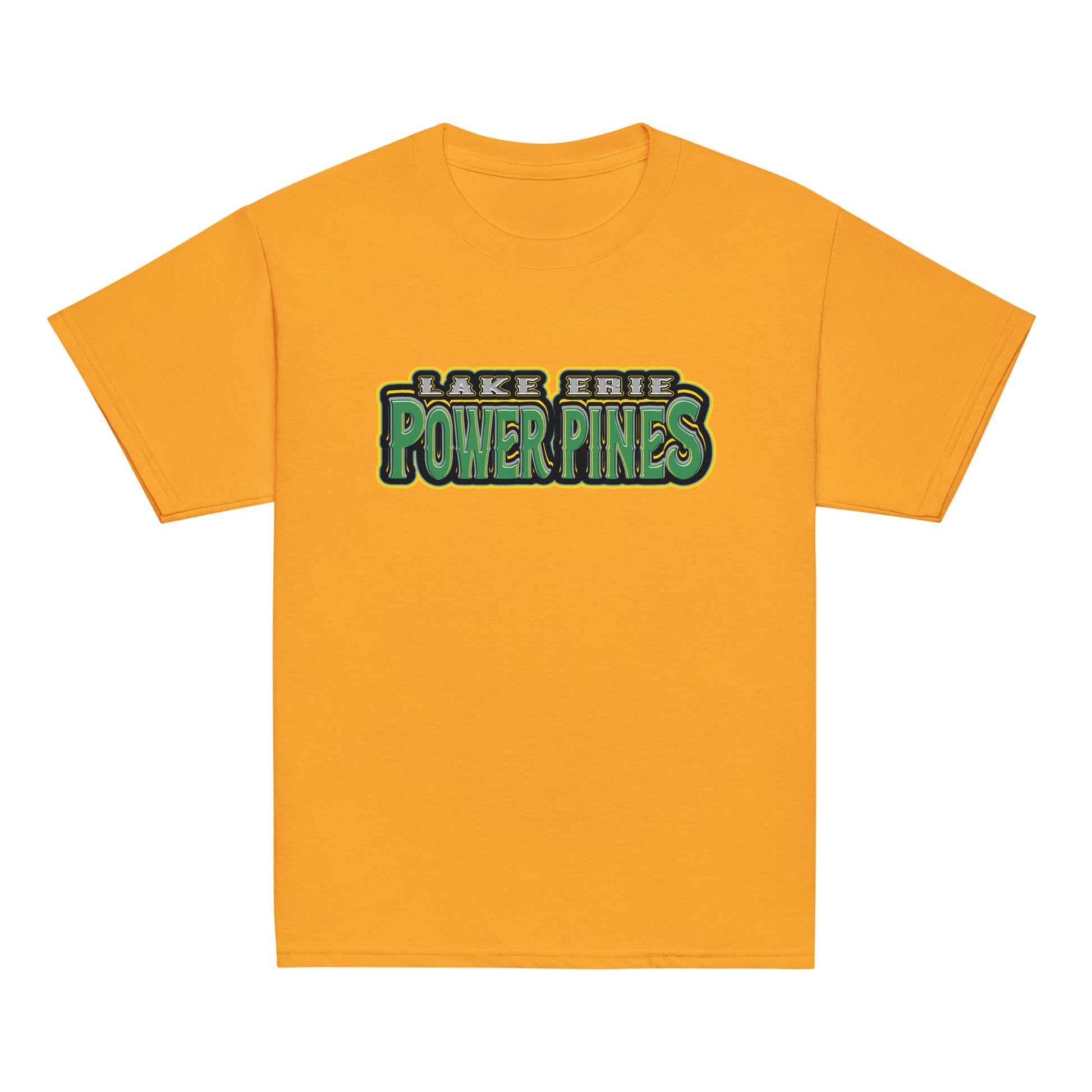 Classic | Youth T Shirt | Lake Erie Power Pines | Script Logo