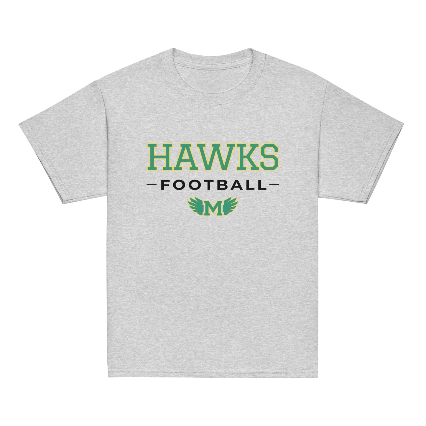 Classic | Youth T Shirt | Lake Minneola Hawks Football | Mark Logo