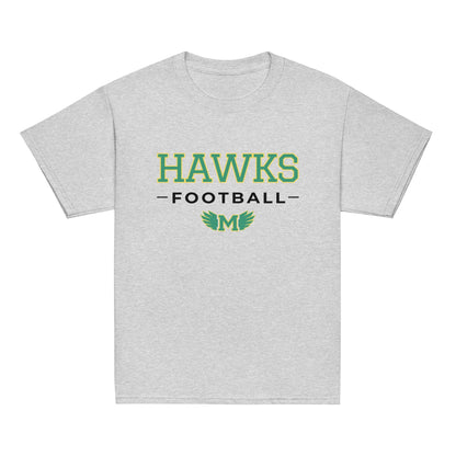 Classic | Youth T Shirt | Lake Minneola Hawks Football | Mark Logo