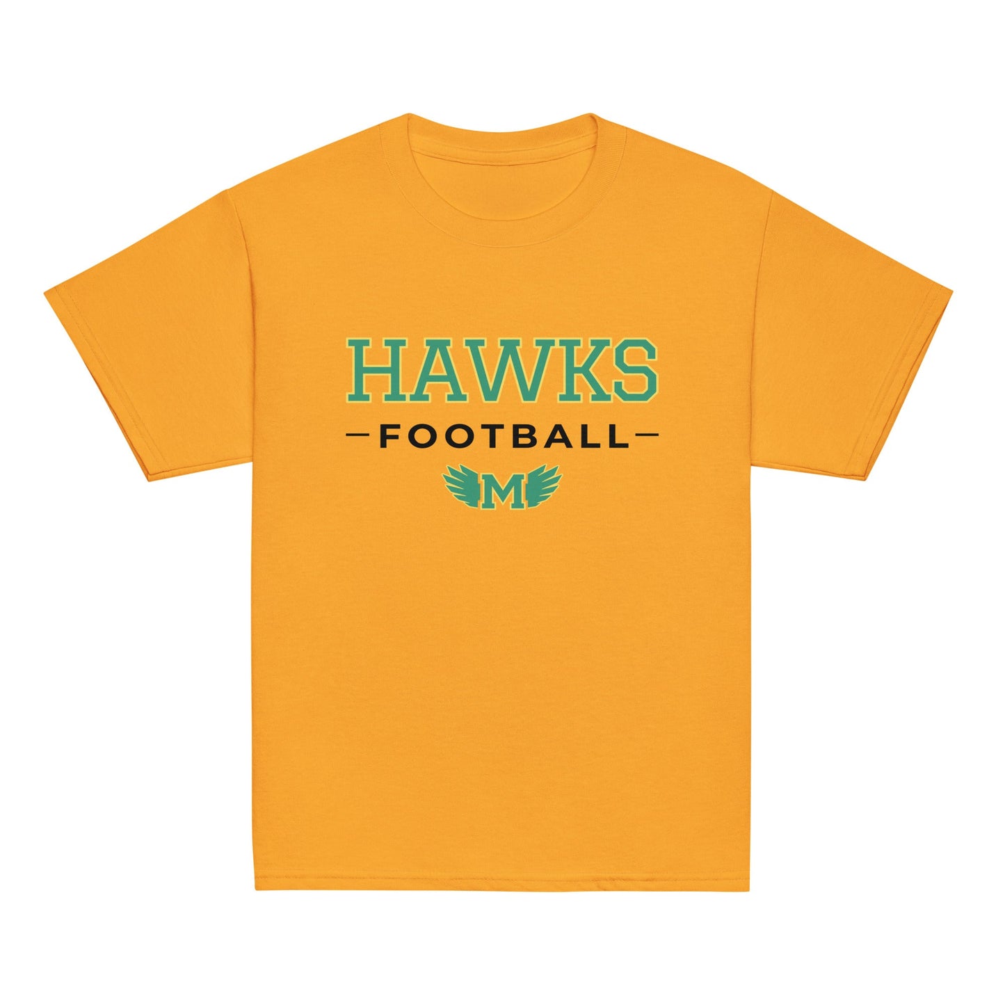 Classic | Youth T Shirt | Lake Minneola Hawks Football | Mark Logo