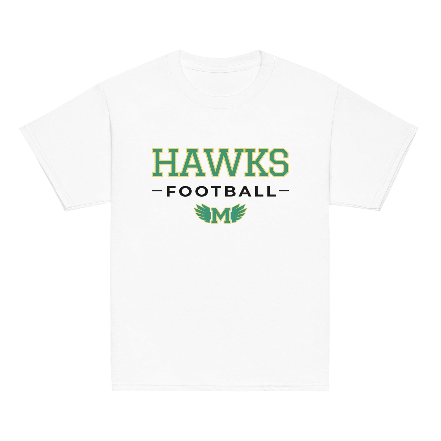 Classic | Youth T Shirt | Lake Minneola Hawks Football | Mark Logo
