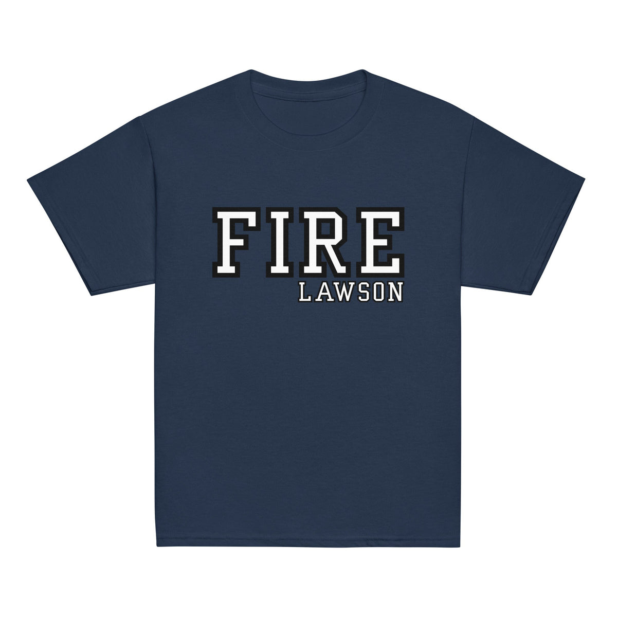 Classic | Youth T Shirt | Lawson Fire Department | Script Logo