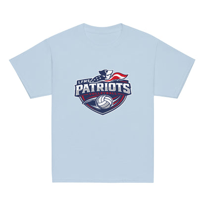 Classic | Youth T Shirt | LFMS Athletics | Patriots Volleyball Logo