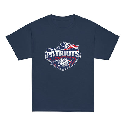 Classic | Youth T Shirt | LFMS Athletics | Patriots Volleyball Logo
