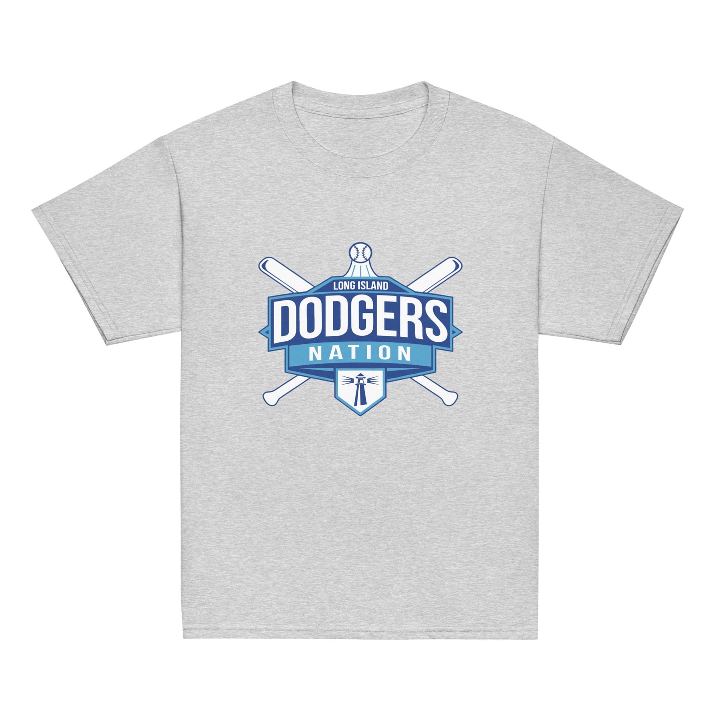 Classic | Youth T Shirt | LI Dodgers Nation | Varsity Crest Logo