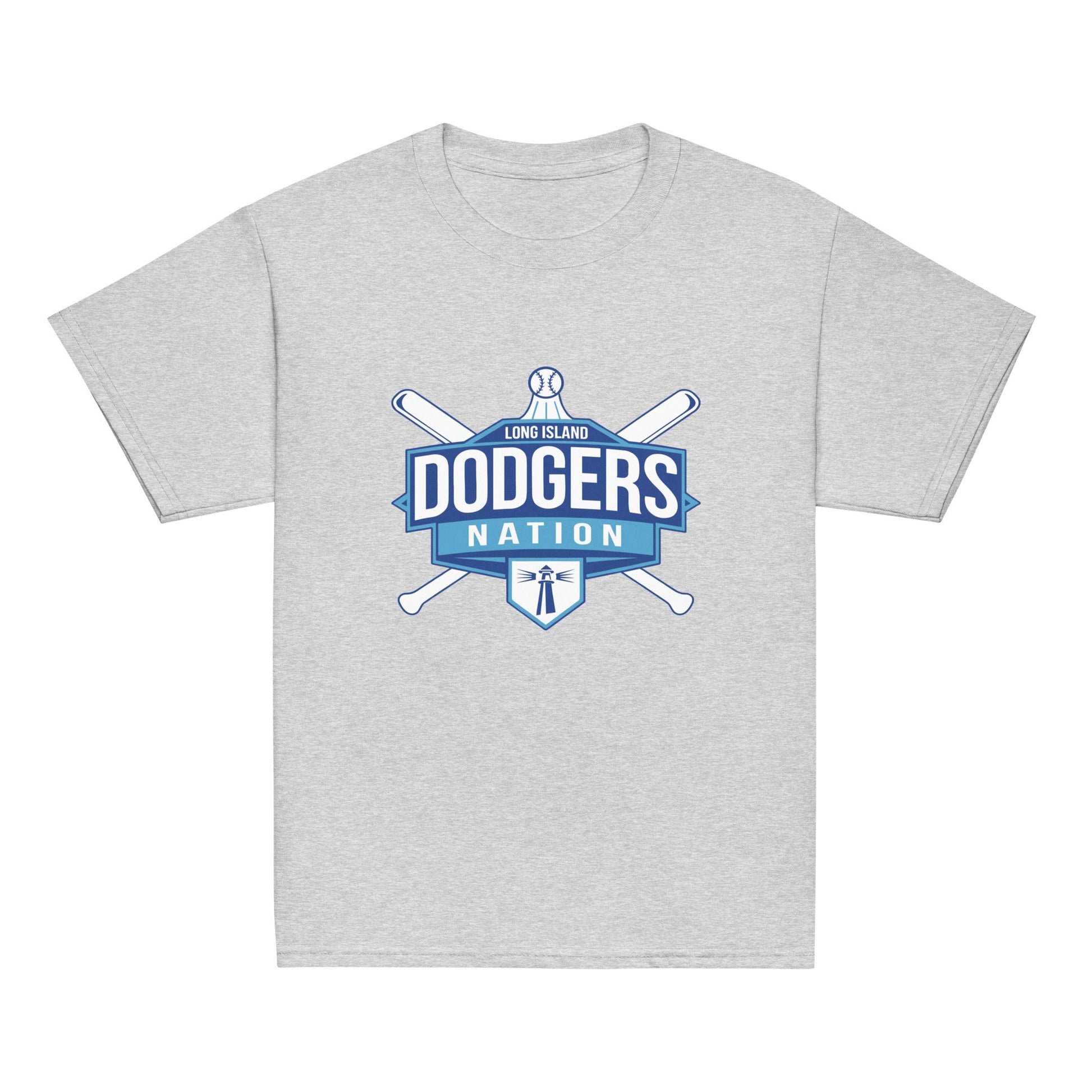 Classic | Youth T Shirt | LI Dodgers Nation | Varsity Crest Logo