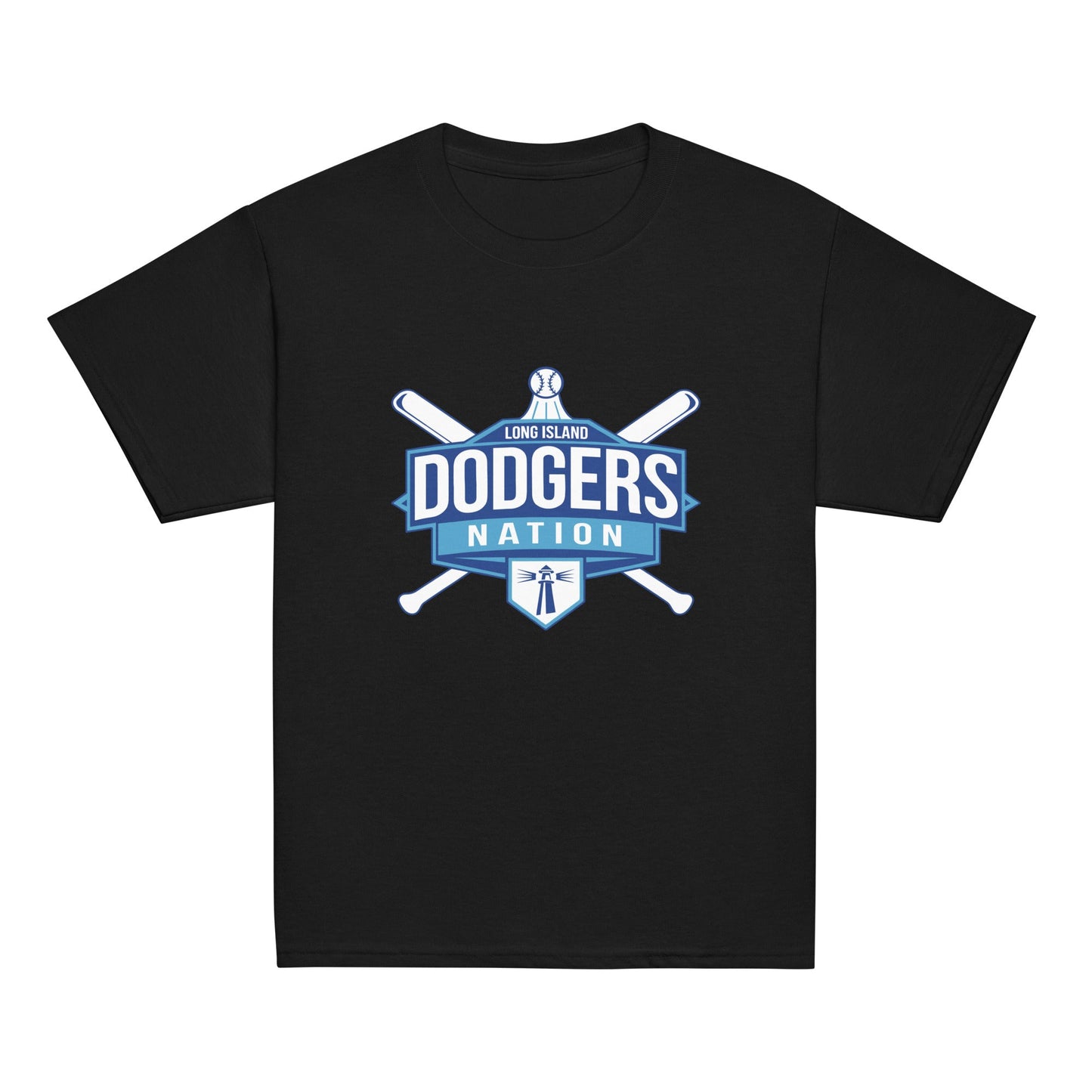 Classic | Youth T Shirt | LI Dodgers Nation | Varsity Crest Logo