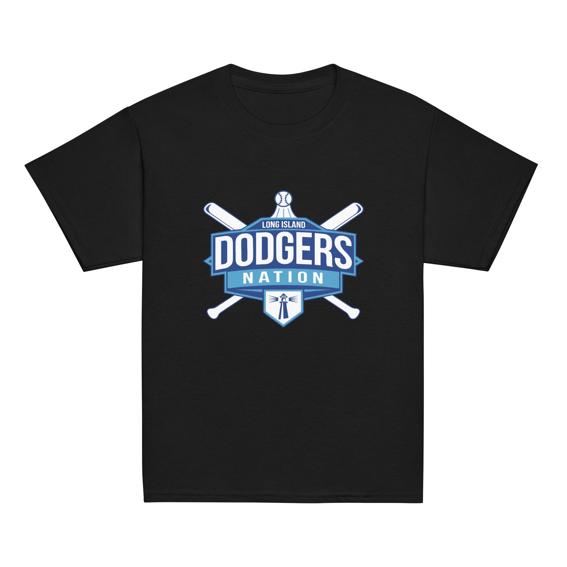 Classic | Youth T Shirt | LI Dodgers Nation | Varsity Crest Logo