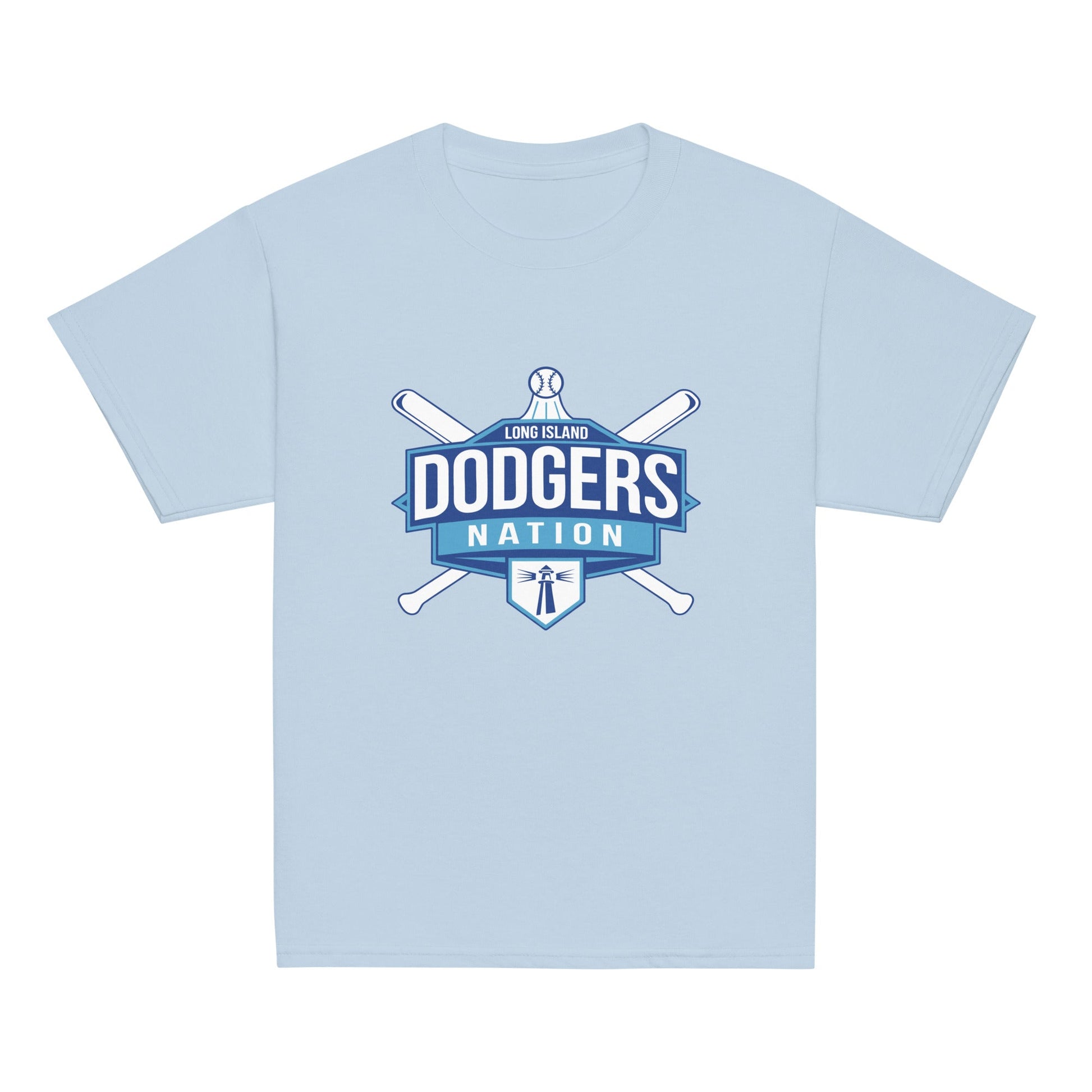 Classic | Youth T Shirt | LI Dodgers Nation | Varsity Crest Logo