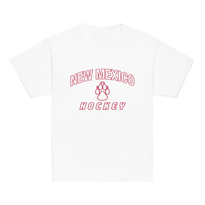 Classic | Youth T Shirt | Lobo Women’s Ice Hockey | Script Logo